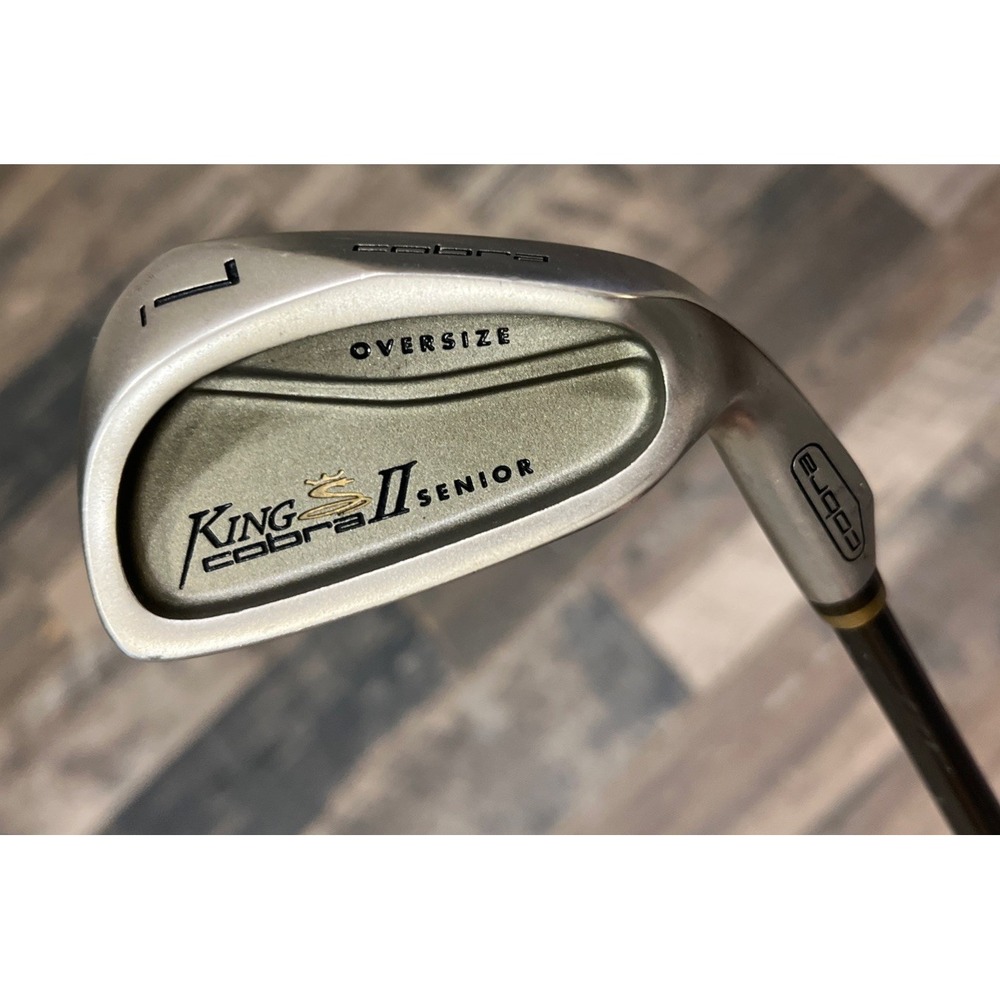 King Cobra II Oversize Single 7 Iron IQ Senior Flex Graphite Shaft RH